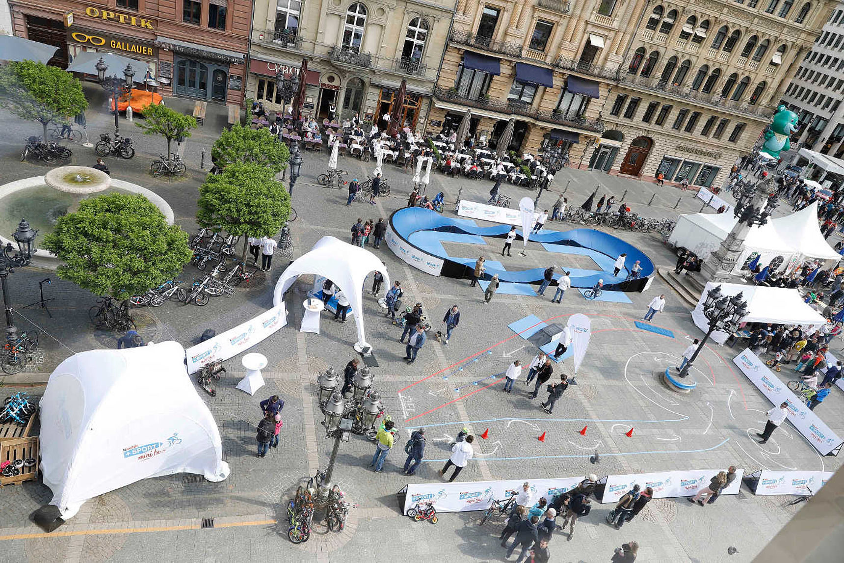 kinder+Sport mini tour Fahrrad-Erlebniswelt